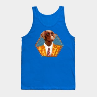 Hipster Dobermann - Doberman Pinscher Tank Top